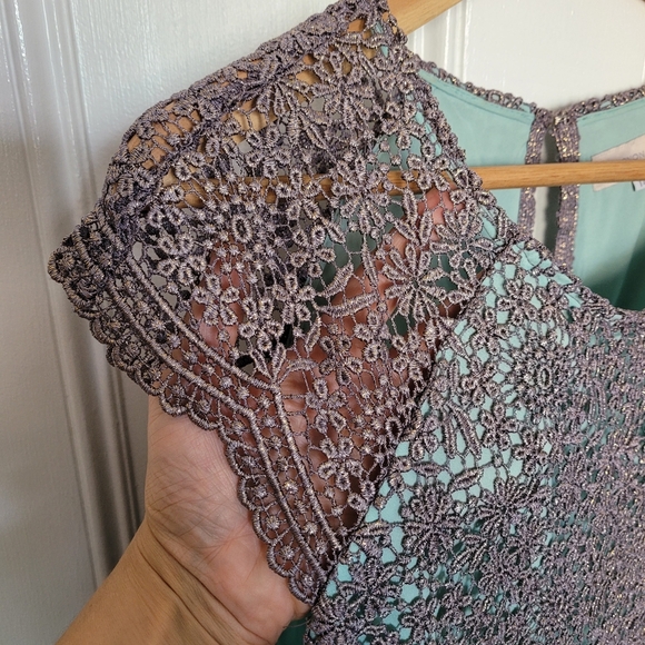 Shimmering Lace Dress - Picture 9 of 13